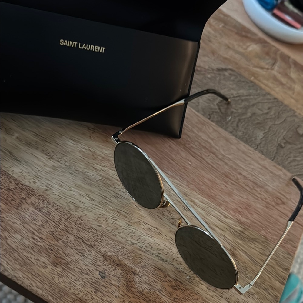 Saint Laurent Aviator Sunglasses - Picture 2 of 3